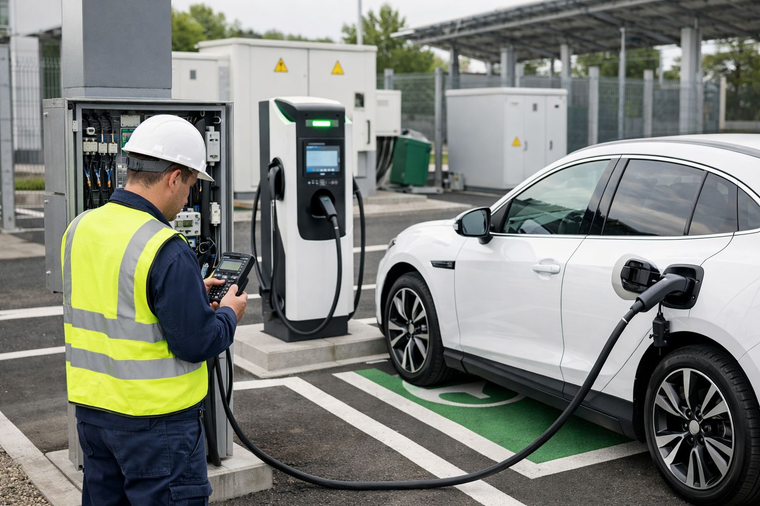 Elektrikli Araç Şarj İstasyonu